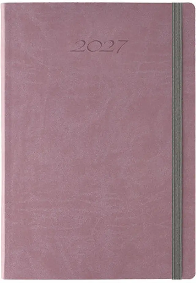 Ημερήσιο Ημερολόγιο 2027 Koloro 14x21cm Μωβ / 72173 (Linardatos Publishers)