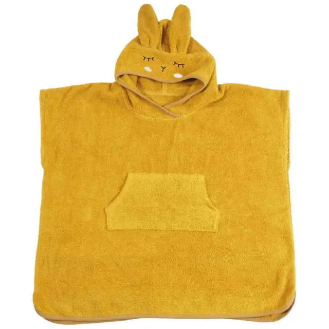 Μπουρνουζοπετσέτα 100% organic cotton κουνέλι