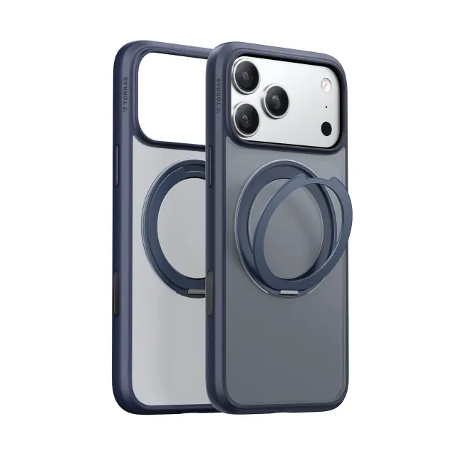 Torras Ostand Pro, midnight blue - iPhone 17 Pro Max