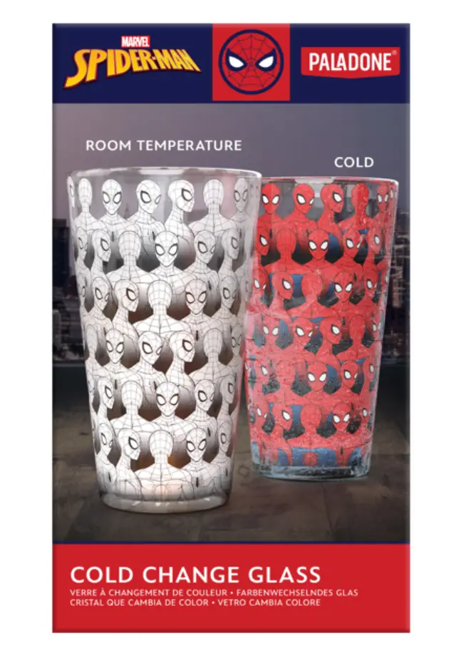 Paladone MARVEL - Spider-Man - Cold Change Glass 400ml (PP13699SPM)