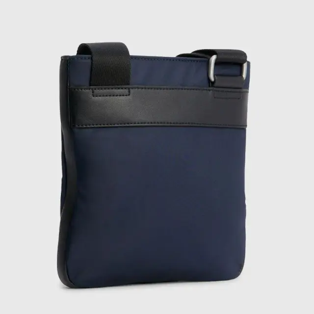 Tommy Hilfiger - Ανδρική Τσάντα Ώμου / Χιαστί Th Central Repreve® Mini Crossover AM0AM11298-DW6 σε Μπλε χρώμα 3