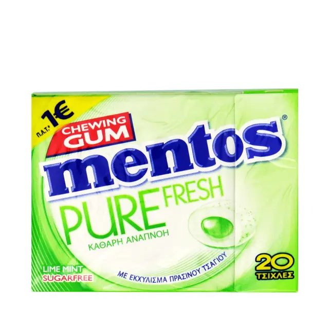 Mentos Pure Fresh Lime 30gr 1 τμχ