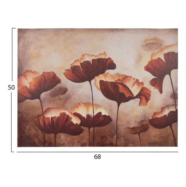 ΠΙΝΑΚΑΣ TOIXOY FB94766 ΕΚΤΥΠΩΜΕΝΟΣ ΚΑΜΒΑΣ 68x2,5(πάχος)x50Υεκ. 3