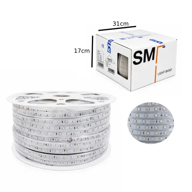 Φωτοσωλήνας Ταινία LED 5050 RGB 100m Πολύχρωμη - LED Strip 5050 RGB 100m Multicolor 0138090 2