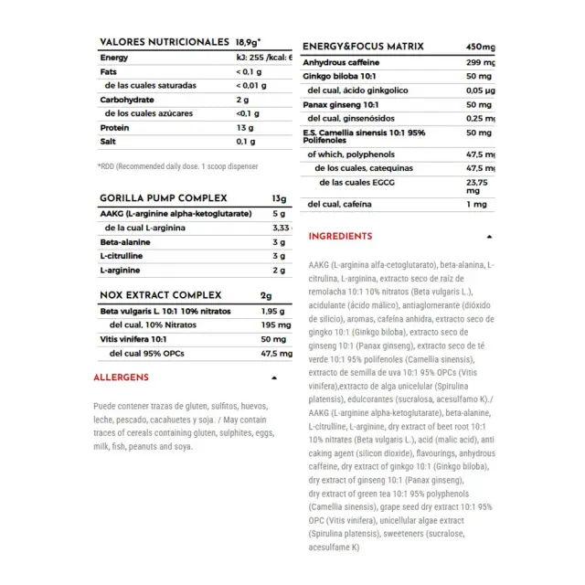 Zoomad Labs Moonstruck® II. Pre-workout Berry Blackout, 30 Servings 2