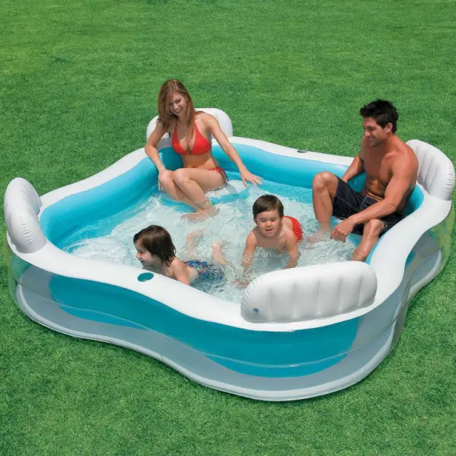 Intex Πισίνα Swim Center Family Lounge 229x229x66cm 2
