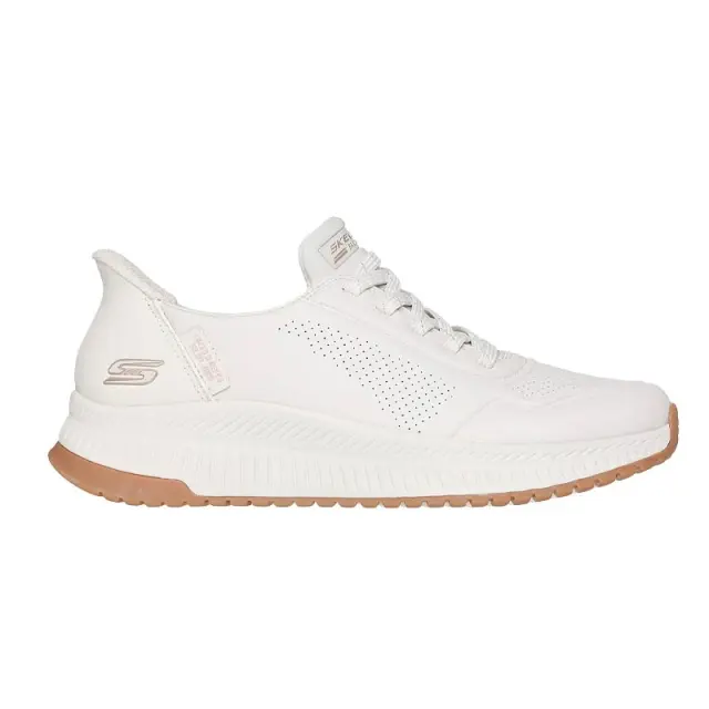 Γυναικεία Ανατομικά Sneakers Skechers Bobs Squad 117740/WHT Λευκή Άσπρο - 37
