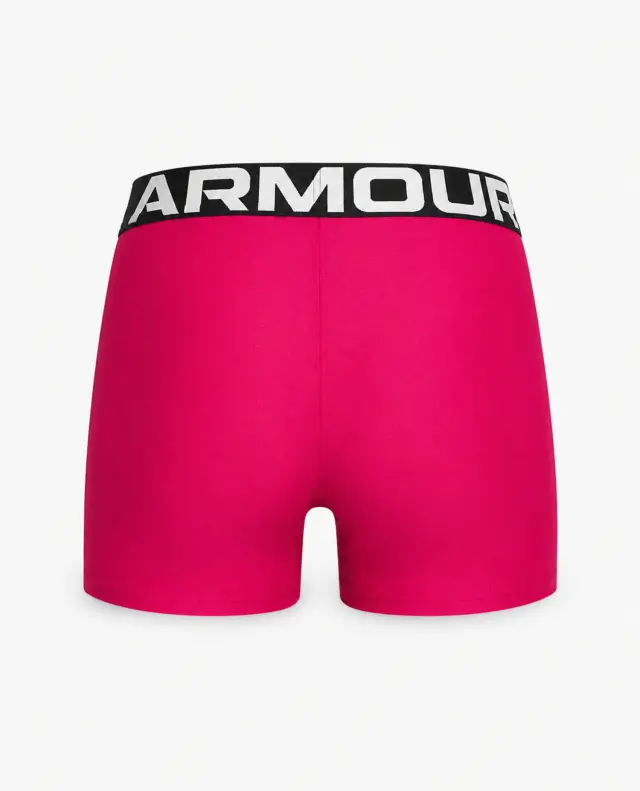 Under Armour HeatGear Shorty Γυναικείο Compression Σορτς Φούξια - XS 3
