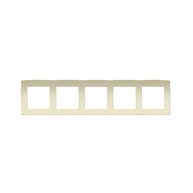 PRIME ΠΛΑΙΣΙΟ 5 ΘΕΣΕΩΝ ΙΒΟΥΑΡ IP20 / 1000119402