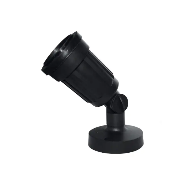 PAR38 - ΣΠΟΤ ΤΟΙΧΟΥ PC ΜΑΥΡΟ ΣΥΜΒΑΤΙΚΟ 1xΕ27 IP54 80x100x220mm / AC.045GL76