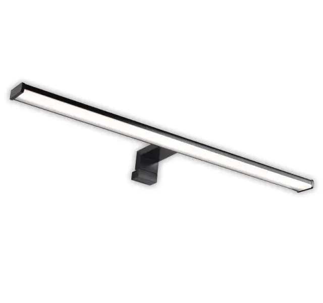 ΦΩΤΙΣΤΙΚΟ LED ΛΟΥΤΡΟΥ ΑΛΟΥΜΙΝ.&PC 80cm 15W IP44 4000K ΜΑΥΡΟ