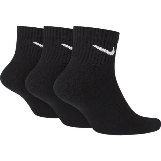 Nike Everyday Cushion Ankle (3Pair) (SX7667-010) - Μαύρο - 38-42 2
