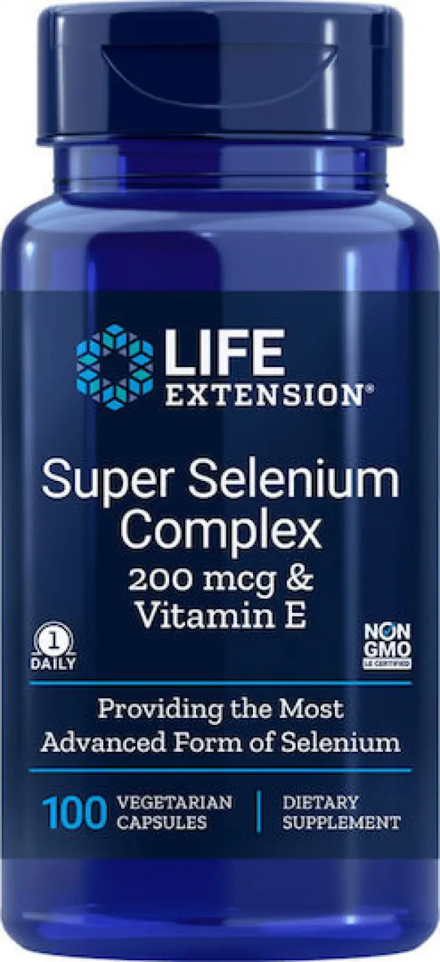 Life Extension Super Selenium Complex 200 mcg 100 Veg Capsules (737870177814)