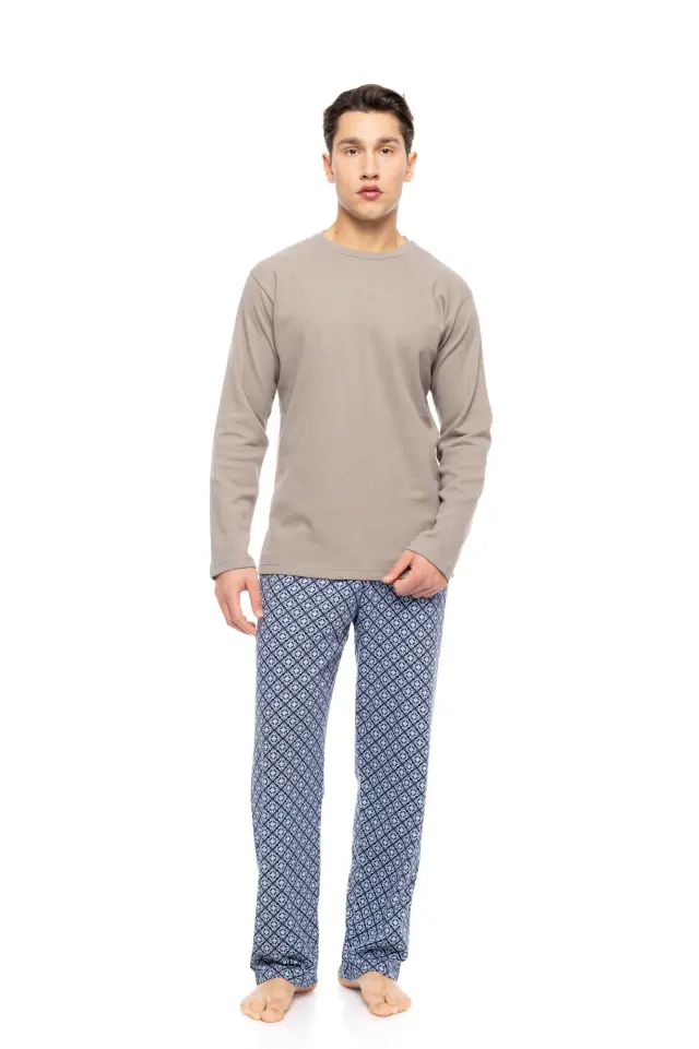 W-M806 - Type - PYJAMA OCEAN BLUE GEO 2