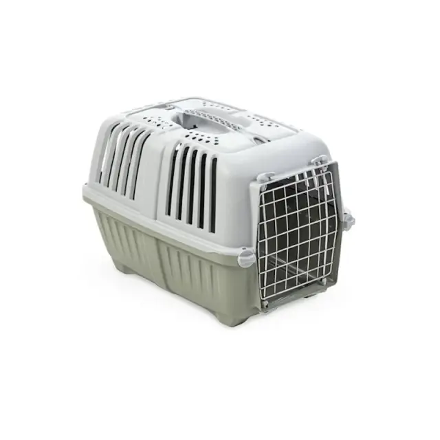 MPS Pratiko Metal Box Μεταφοράς N2 για Ζωάκια έως 15Kg (55x36x36 cm) 36x55x36cm Μονόχρωμο 2