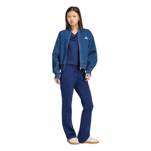 adidas Sportswear Women's Stadium Denim Washed Jacket Μπλε KV0624 (adidas Sportswear) - Small 3