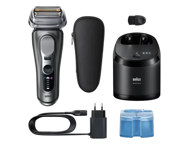 Επαναφορτιζόμενη Ξυριστική Μηχανή Braun Series 9 Pro+ 9655cc με SmartCare Center 9655cc