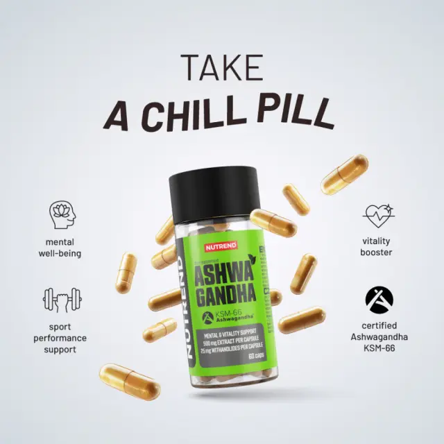Nutrend Ashwagandha KSM-66 3