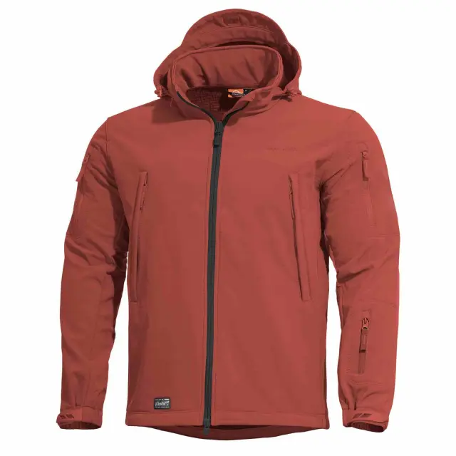 Pentagon Artaxes ''Escape'' Softshell Jacket-Μπουφάν για Τακτική- Καθημερινή Χρήση - 74-Maroon Red-Κεραμιδί