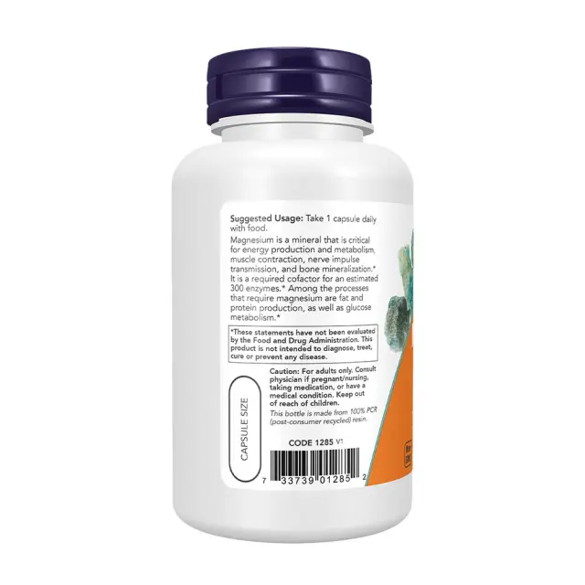 Now Foods Magnesium 500 mg 3
