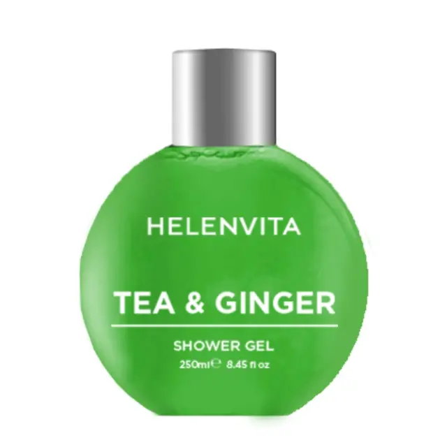 Helenvita Luxury Collection Tea & Ginger Shower Gel Αφρόλουτρο Καθημερινής Χρήσης, 250ml 2