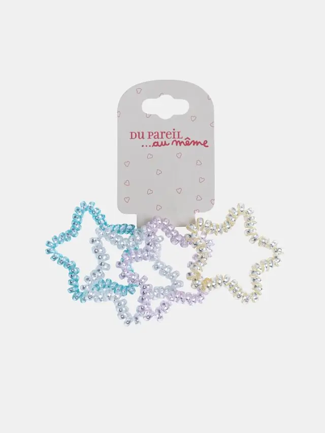 Παιδικά Λαστιχάκια Μαλλιών Starry Ties ΠΟΛΥΧΡΩΜΟ - One Size