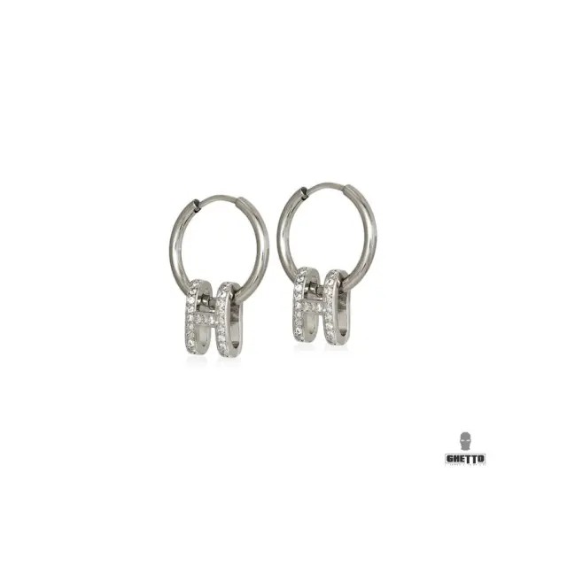 Ghetto Famous Brand H Letter Long Earrings For Women