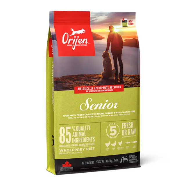 Orijen Dog Senior - Ξηρά Τροφή Για Υπερήλικα Σκυλιά 11.4kg
