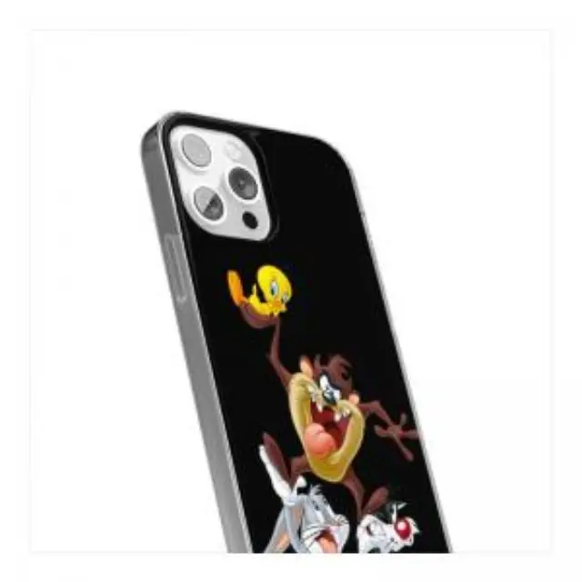 Θήκη Soft TPU Warner Bros Apple iPhone 15 Pro Looney Tunes 001 Full Print Μαύρο N64086 3
