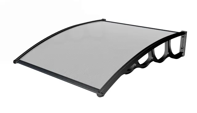 Στέγαστρο Πόρτας & Παραθύρου Διάφανο 142x120 cm - H&C