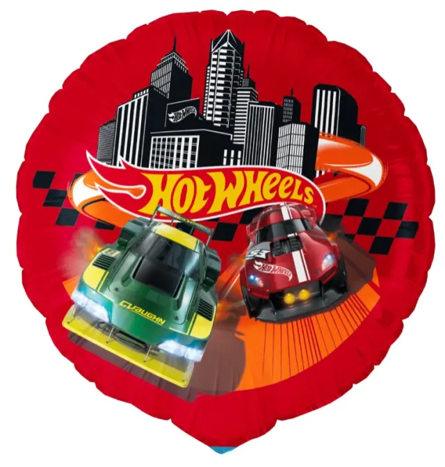 Μπαλόνι Φοιλ 18 Hot Wheels/ 46 εκ - Αυτοκίνητο - Συσκευασμένο