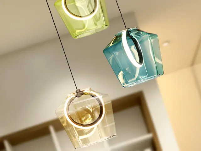 Ingrid 279413 – Κρεμαστό Φωτιστικό Οροφής 3L Colours LED Dimmable Bronze 2