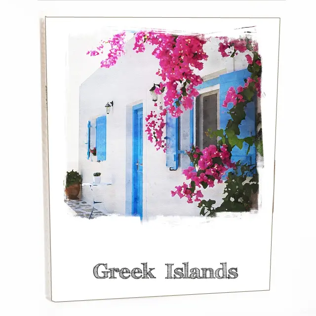 Άλμπουμ pocket με θήκες για 36 φωτογραφίες 10Χ15 Greek Islands 02