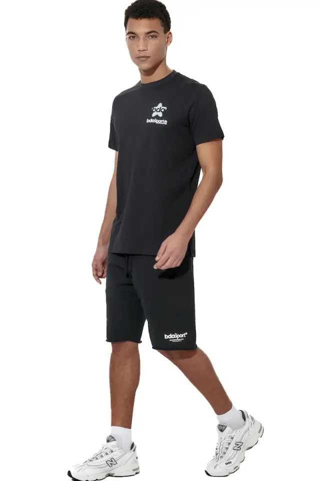 Body Action Men's Sportswear Shorts Μαύρο 033618-1 (Body Action) 3