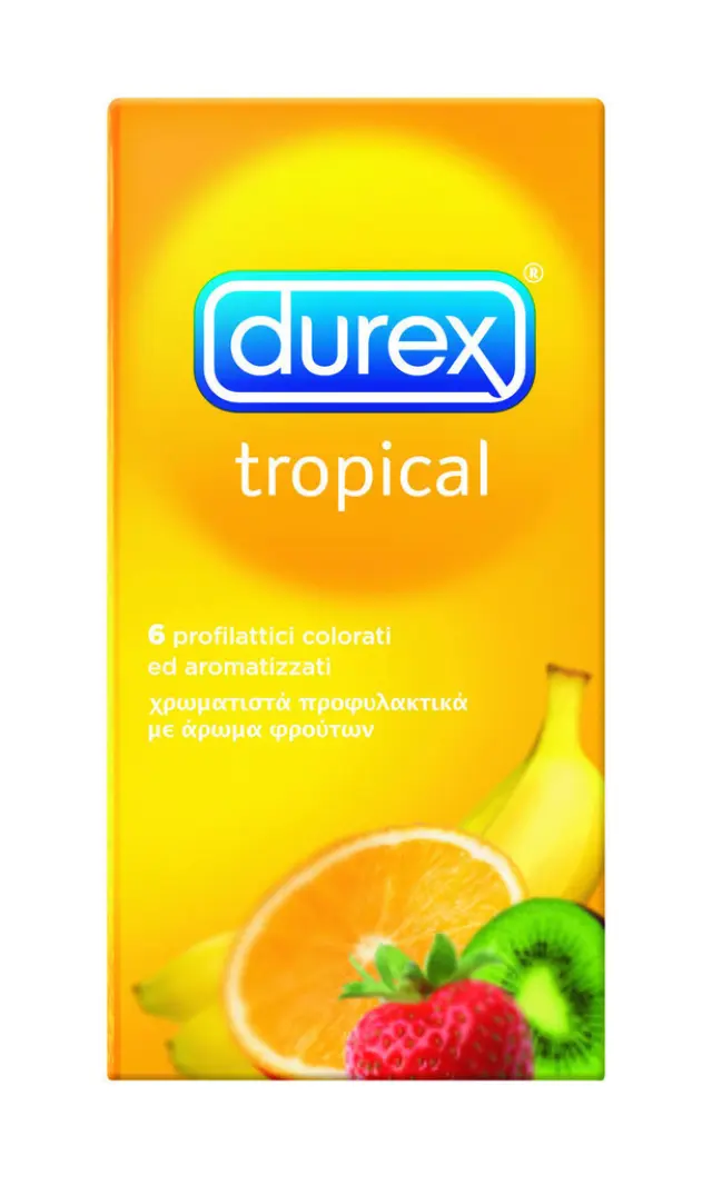 Durex Tropical Mix Προφυλακτικά 6τμχ
