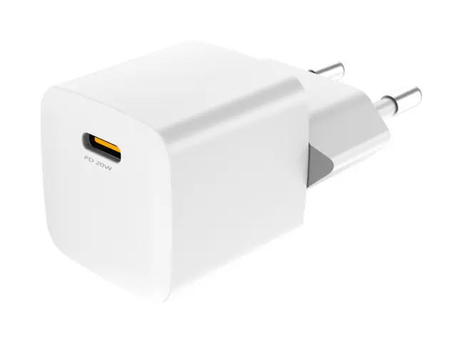 POWERTECH φορτιστής τοίχου PT-1223, USB-C, 20W, λευκός 2