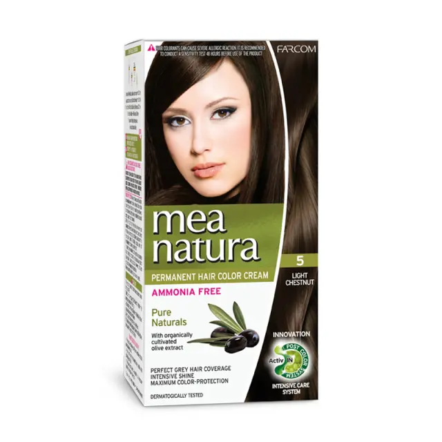 Mea Natura Set Χωρίς Αμμωνία 60ml 5 Καστανό Ανοιχτό-20356