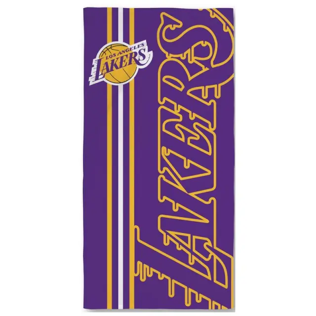 Πετσέτα θαλάσσης LA Lakers cotton beach towel 70x140cm