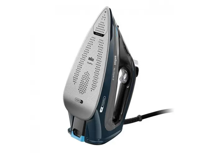 Σίδερο ατμού Braun TexStyle 9 SI9682DB με ισχύ 3200W και χωρητικότητα νερού 330ml - ΜπλεSI9682.DB 2