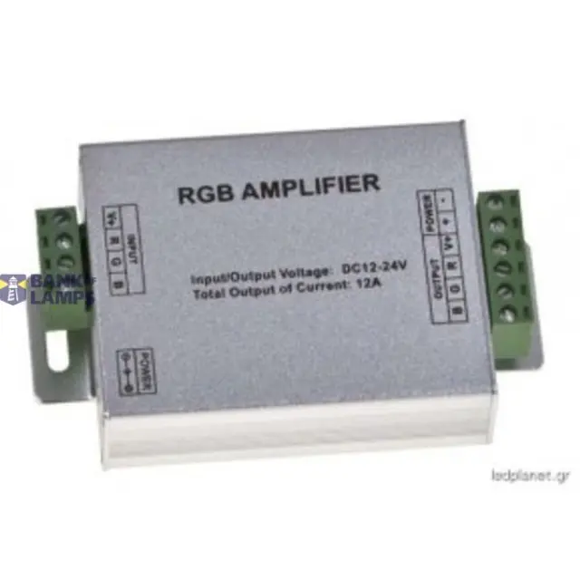 LED Repeater (amplifier) RGB 12V 12A 144w ORO