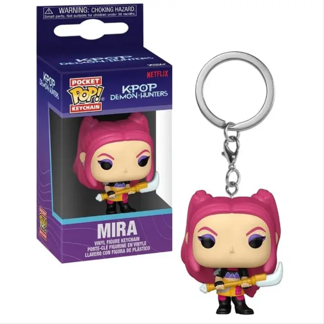 Φιγούρα μπρελόκ Funko Pocket Pop!: K-Pop Demon Hunters - Mira Keychain