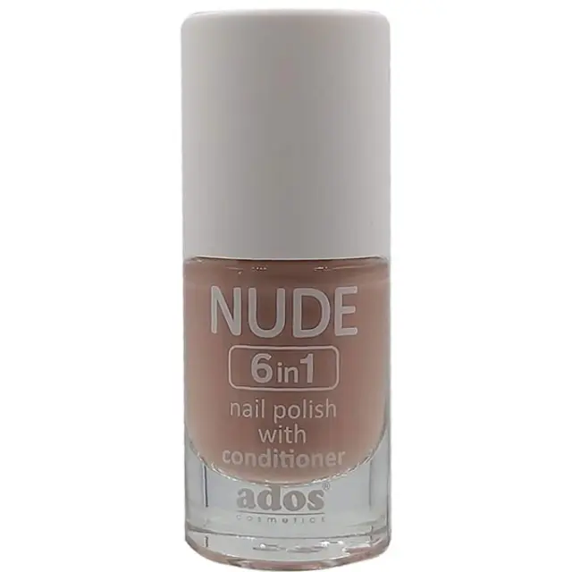Ados Nude Nail Polish 6in1 with Conditioner, 8ml 11
