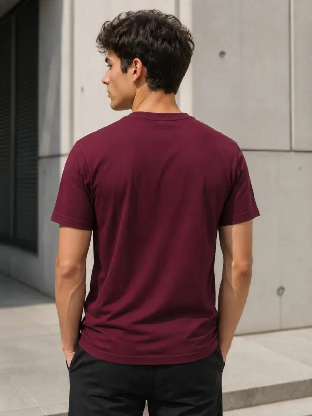 T-shirt Noshame® Μπορντό - 3026094 - XXL 2
