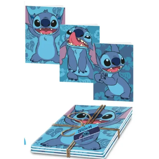 Σετ 3 Σημειωματάρια STITCH - Set of 3 Excercice Book SR2510798