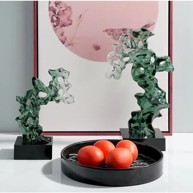 Γυάλινο Διακοσμητικό Γλυπτό - Glass Sculpture Decor 0107005 2
