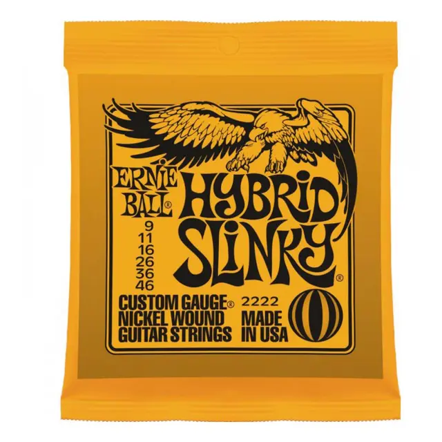 ErnieBall 2222 Hybrid Slinky Χορδές Ηλεκτρικής Κιθάρας 09-46