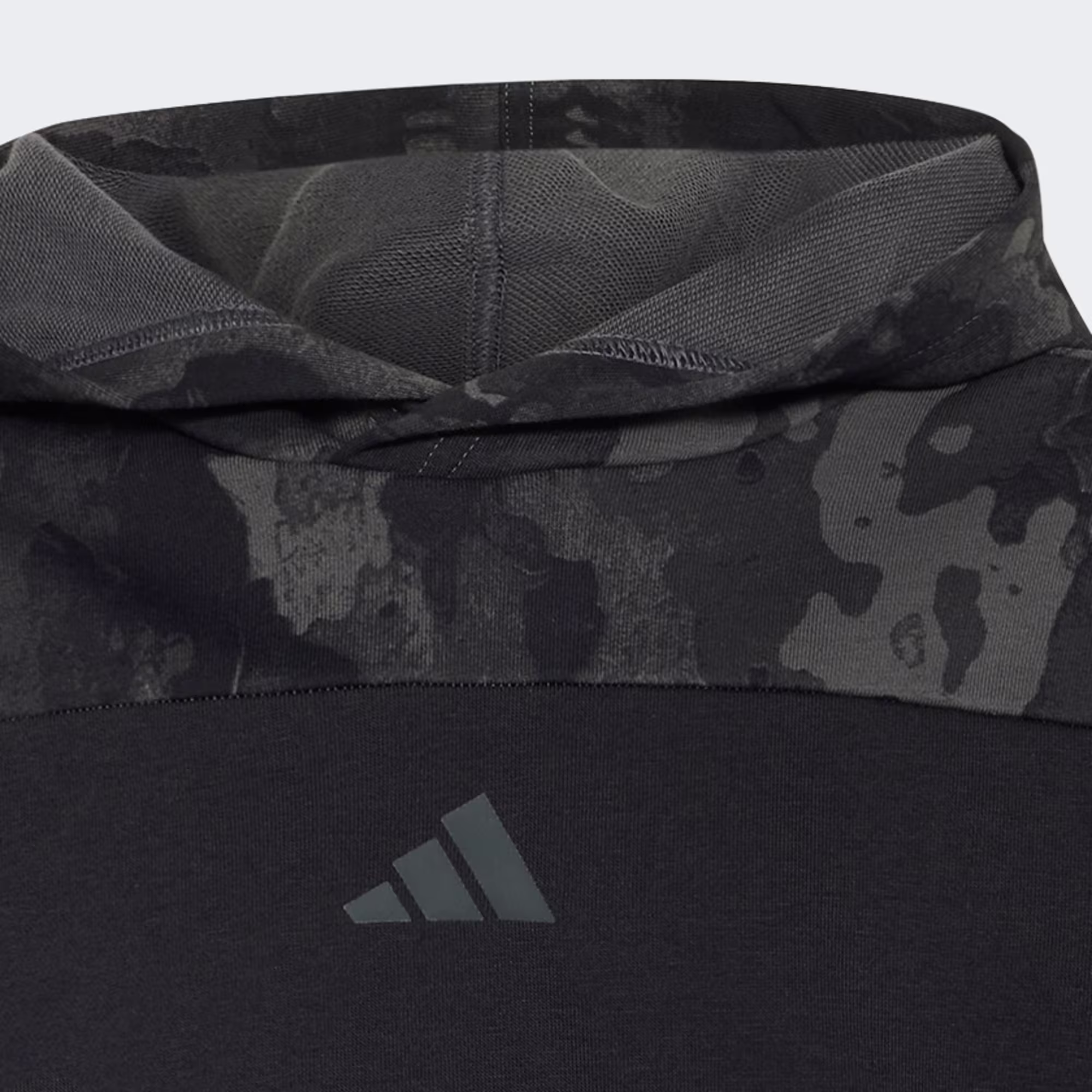 Adidas Kids Hoodie Black Camo KC9710 - 164 2