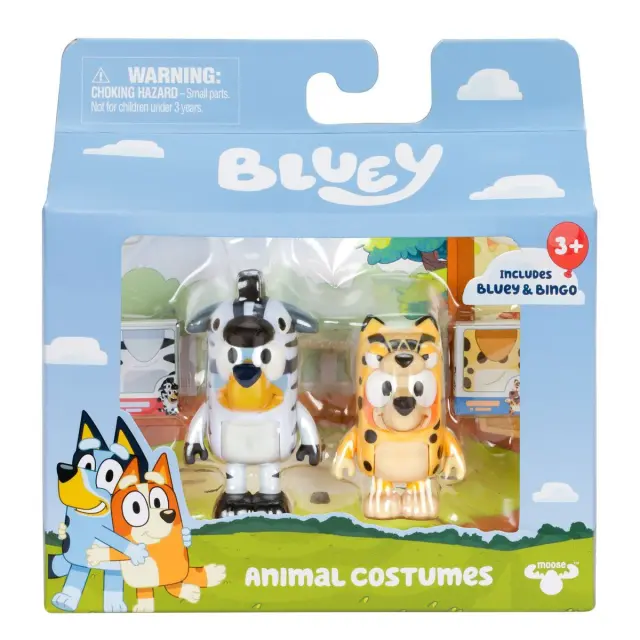 Σετ με 2 Φιγούρες Bluey 6εκ. and Αξεσουάρ
