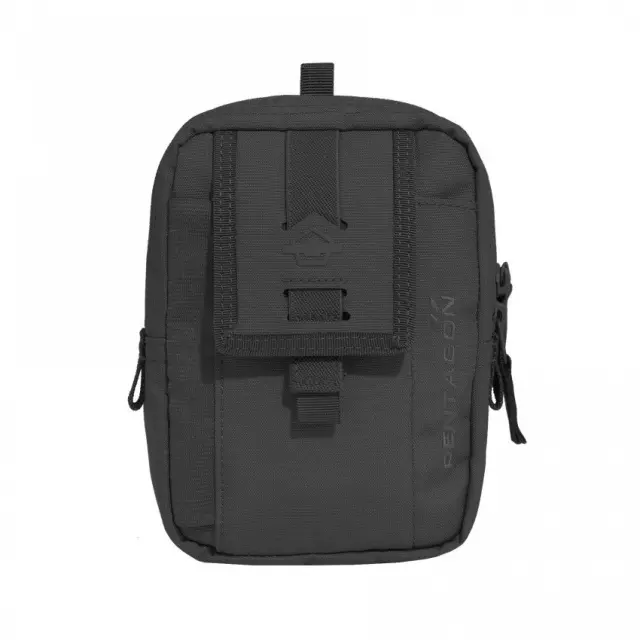 Pentagon Axon Pouch 0.8lt-Θήκη Γενικής Χρήσης 0.8 Λίτρων - 01-Black-Μαύρο