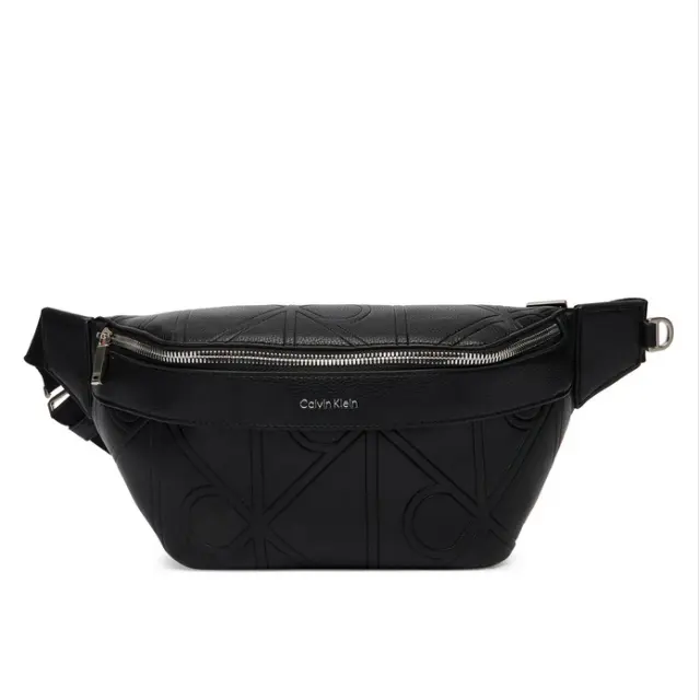 Ανδρική Τσάντα Μέσης Calvin Klein LV04D3332G-UB1 Μαύρη Μαύρο - One Size